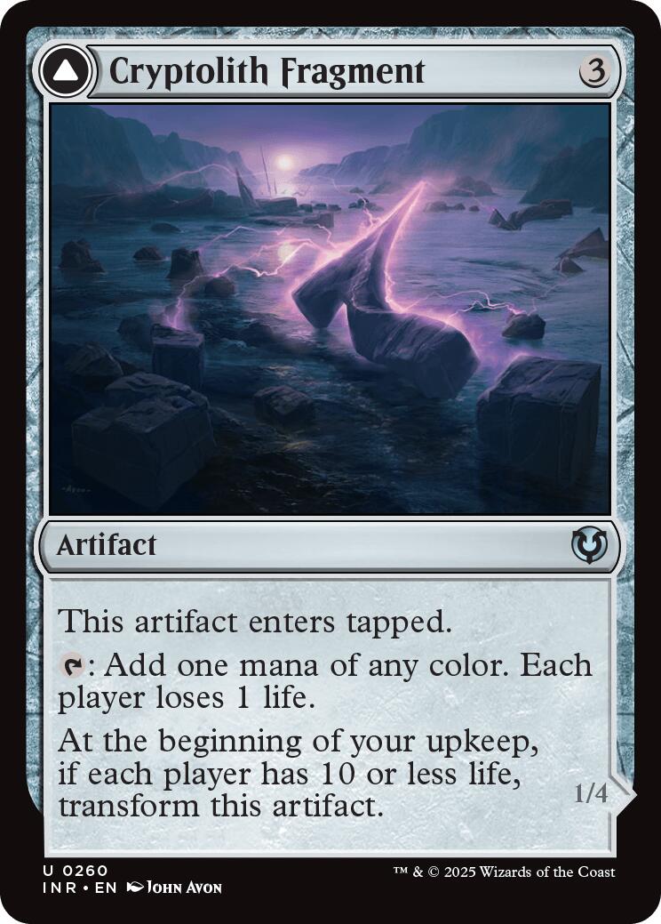 Cryptolith Fragment // Aurora of Emrakul [Innistrad Remastered] | PLUS EV GAMES 