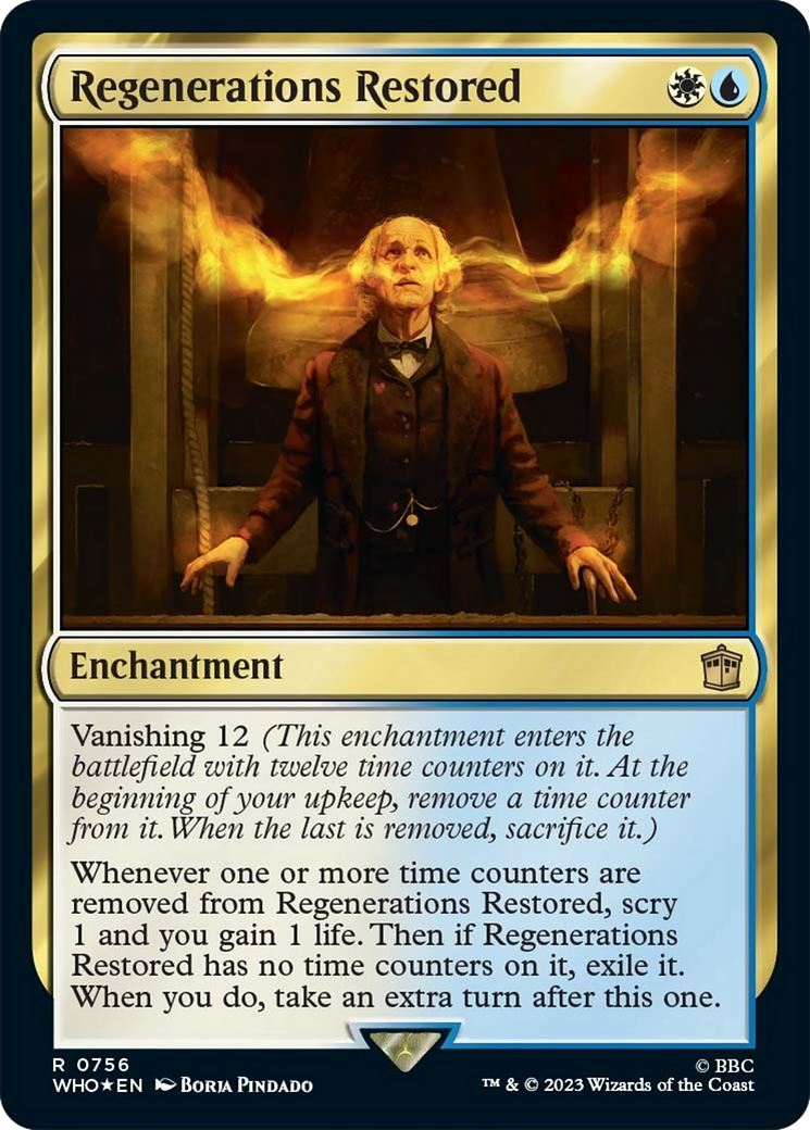 Regenerations Restored (Surge Foil) [Doctor Who] | PLUS EV GAMES 