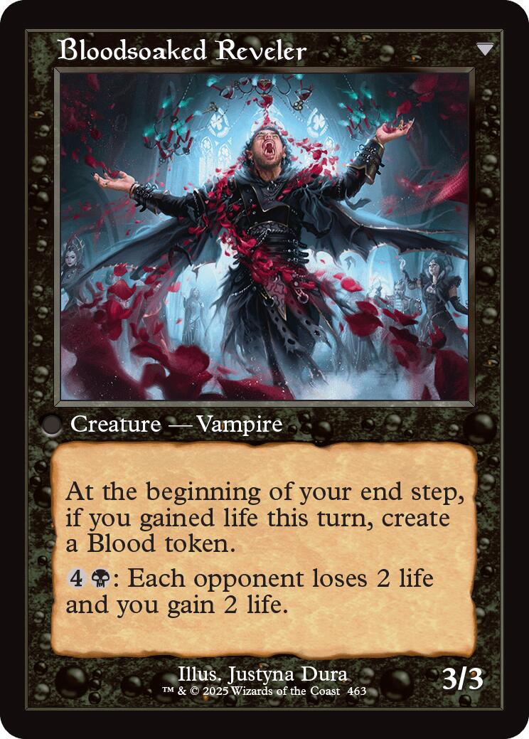 Restless Bloodseeker // Bloodsoaked Reveler (Retro Frame) [Innistrad Remastered] | PLUS EV GAMES 