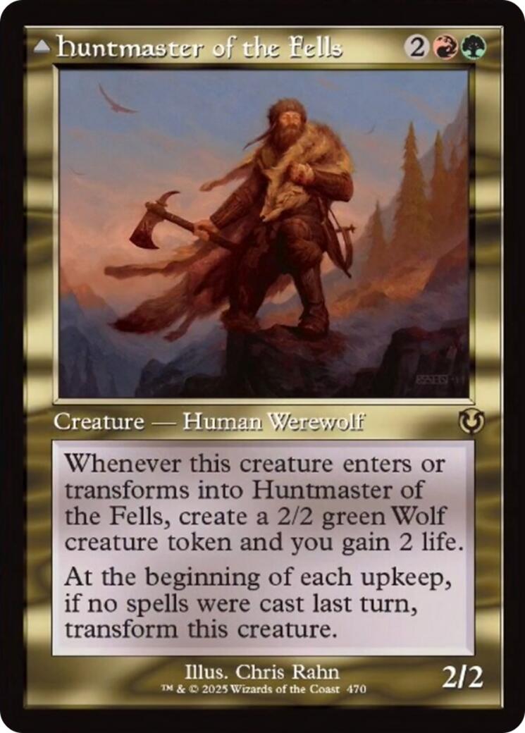 Huntmaster of the Fells (Retro Frame) [Innistrad Remastered] | PLUS EV GAMES 