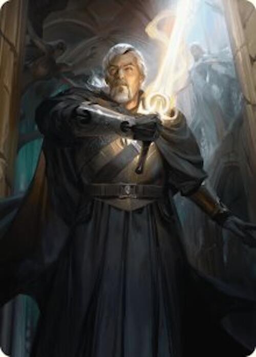 Odric, Lunarch Marshal Art Card [Innistrad Remastered Art Series] | PLUS EV GAMES 