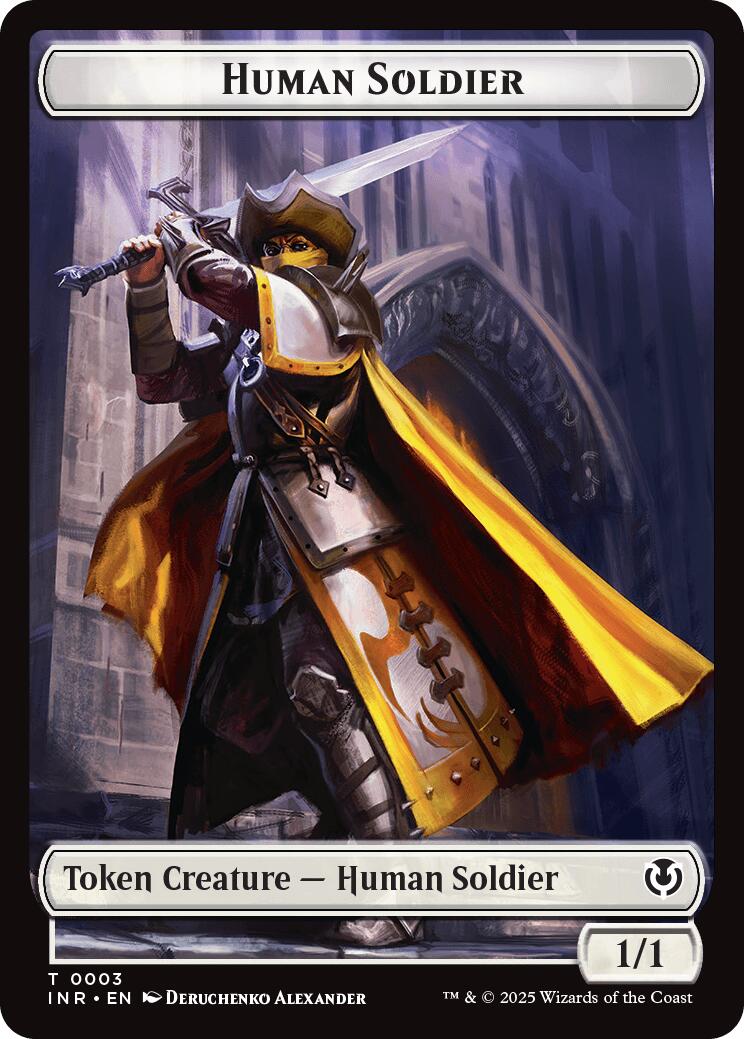 Human Soldier (0003) // Clue Double-Sided Token [Innistrad Remastered Tokens] | PLUS EV GAMES 