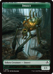 Insect // Spider Double-Sided Token [Innistrad Remastered Tokens] | PLUS EV GAMES 