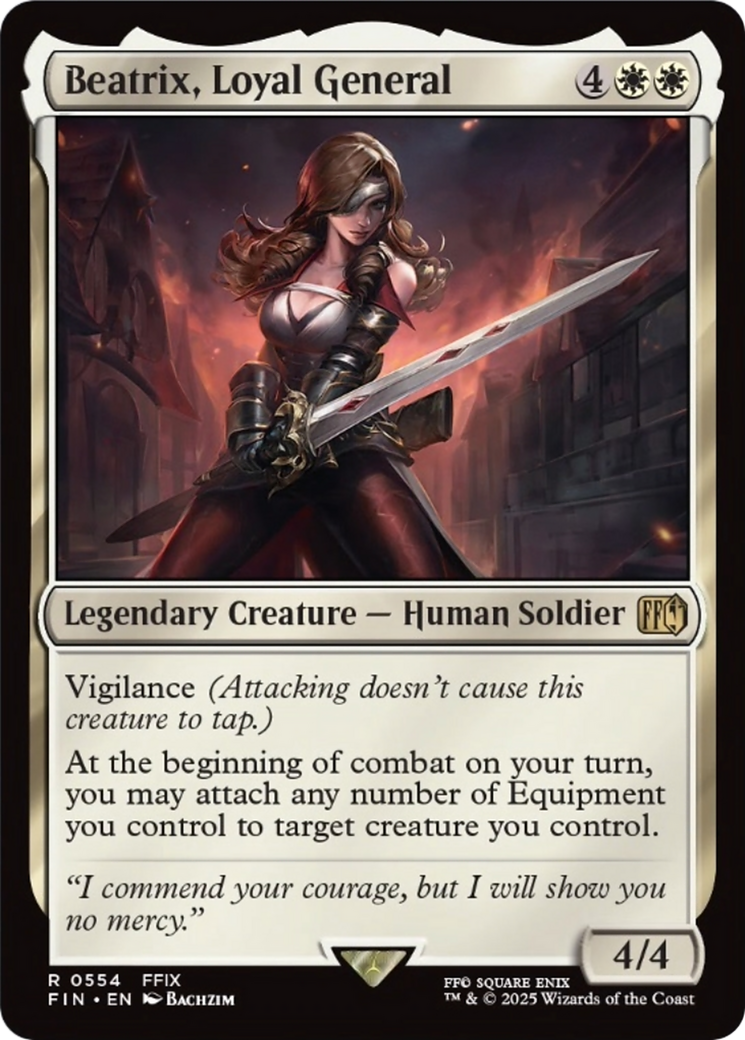 Beatrix, Loyal General [FINAL FANTASY] | PLUS EV GAMES 