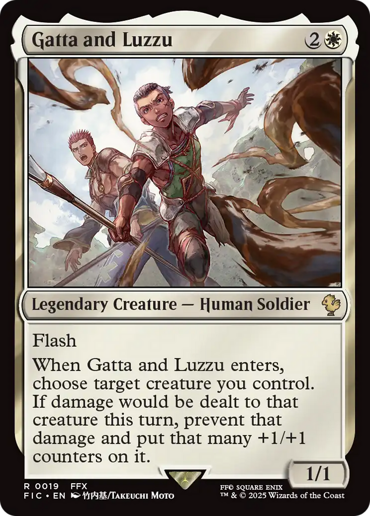 Gatta and Luzzu [FINAL FANTASY Commander] | PLUS EV GAMES 
