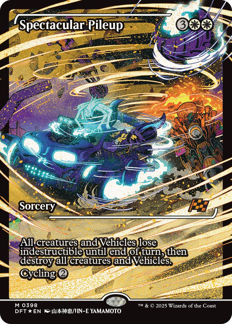 Spectacular Pileup (Showcase) (Japanese) [Aetherdrift] | PLUS EV GAMES 