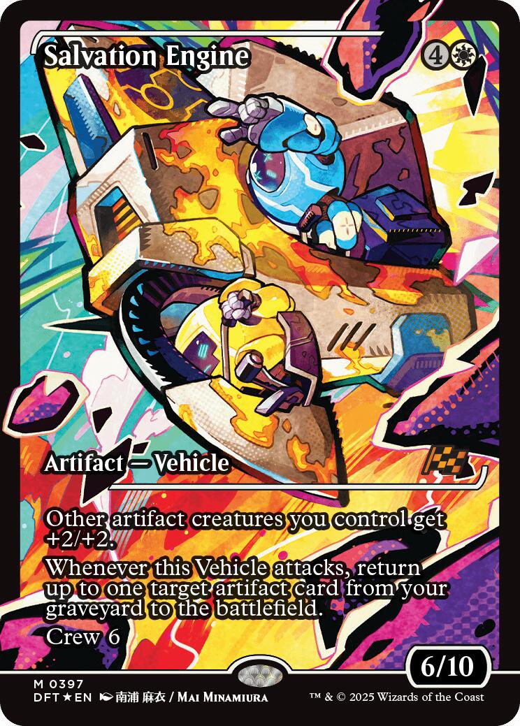 Salvation Engine (Showcase) (Japanese) [Aetherdrift] | PLUS EV GAMES 
