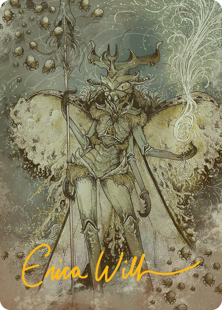 Aatchik, Emerald Radian Art Card (6/54) (Gold-Stamped Signature) [Aetherdrift Art Series] | PLUS EV GAMES 