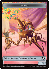 Servo // Thopter (0009) Double-Sided Token [Aetherdrift Tokens] | PLUS EV GAMES 