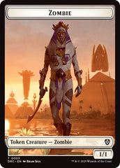 Champion of Wits // Zombie (0003) Double-Sided Token [Aetherdrift Tokens] | PLUS EV GAMES 