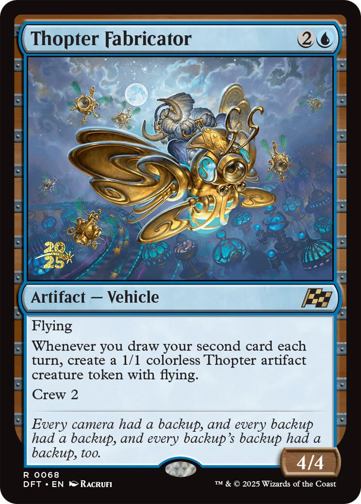 Thopter Fabricator [Aetherdrift Prerelease Promos] | PLUS EV GAMES 