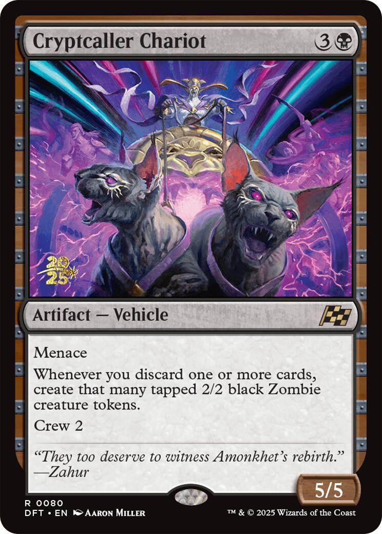 Cryptcaller Chariot [Aetherdrift Prerelease Promos] | PLUS EV GAMES 