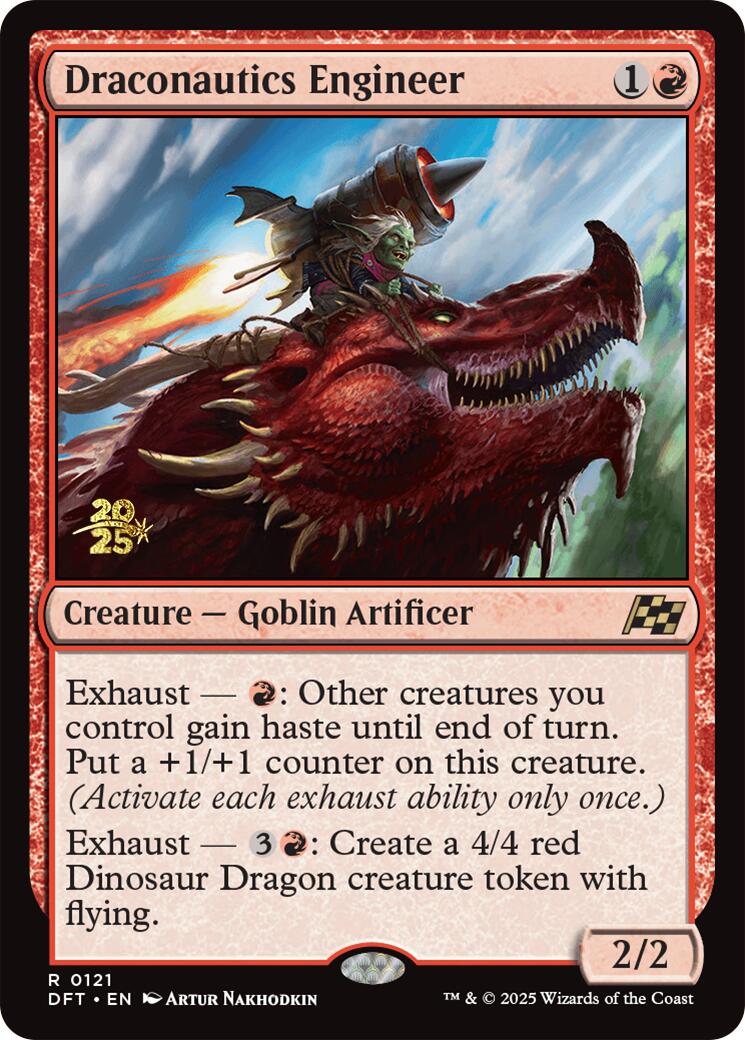 Draconautics Engineer [Aetherdrift Prerelease Promos] | PLUS EV GAMES 