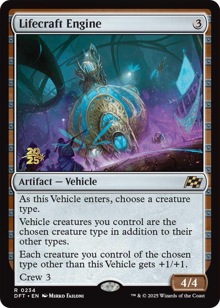 Lifecraft Engine [Aetherdrift Prerelease Promos] | PLUS EV GAMES 