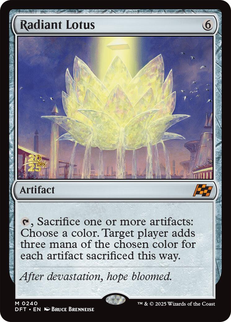 Radiant Lotus [Aetherdrift Prerelease Promos] | PLUS EV GAMES 