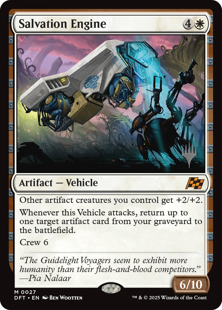 Salvation Engine (Promo Pack) [Aetherdrift Promos] | PLUS EV GAMES 