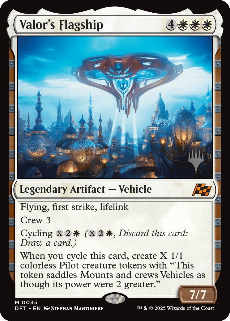 Valor's Flagship [Aetherdrift Promos] | PLUS EV GAMES 