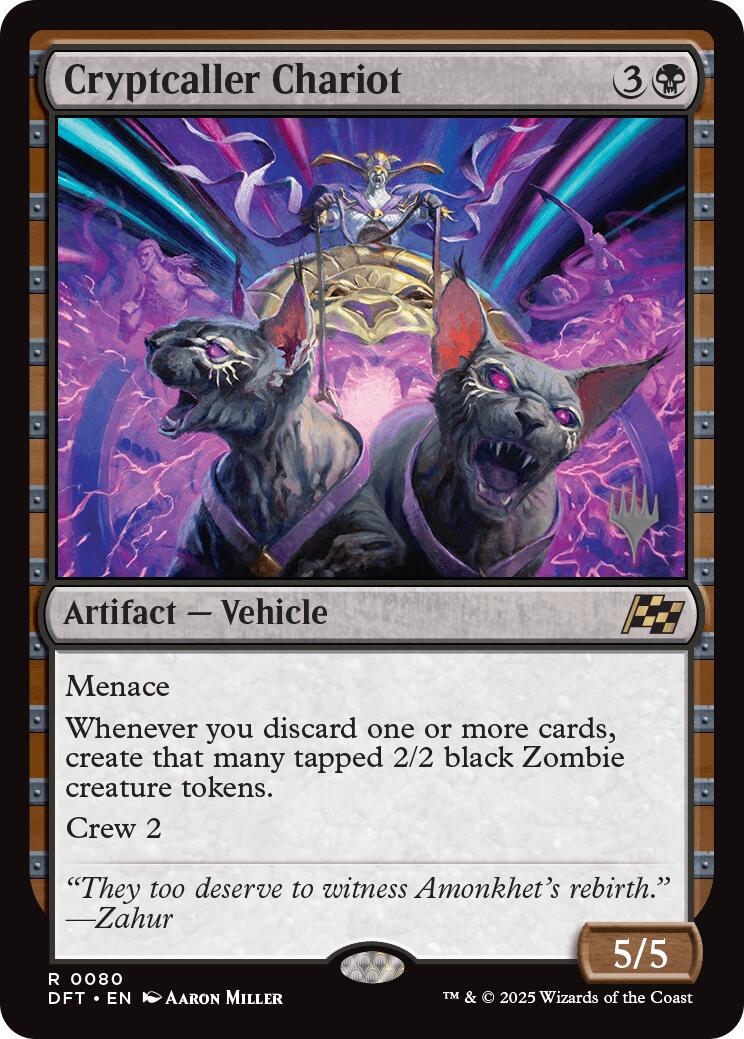 Cryptcaller Chariot [Aetherdrift Promos] | PLUS EV GAMES 