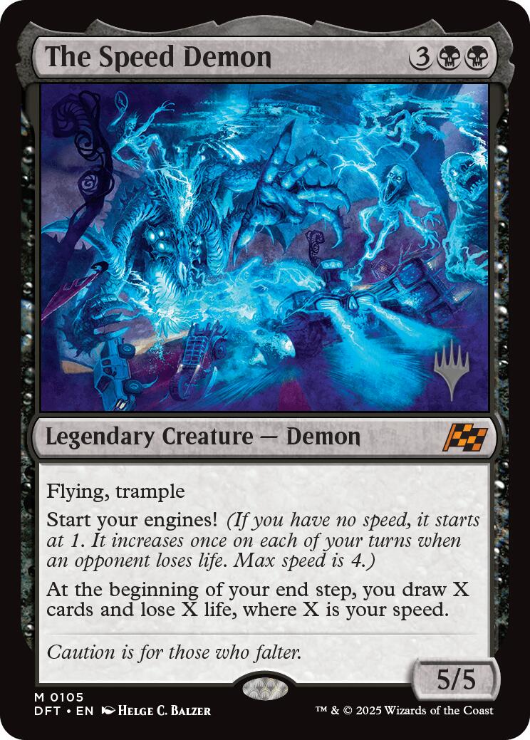 The Speed Demon (Promo Pack) [Aetherdrift Promos] | PLUS EV GAMES 