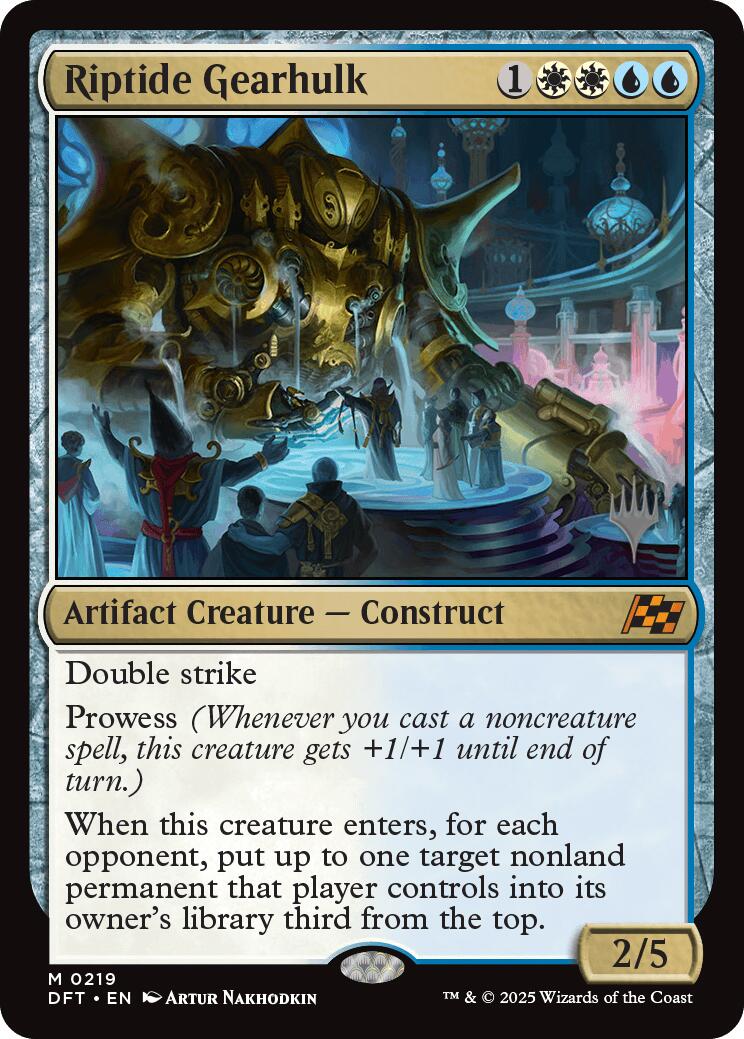 Riptide Gearhulk (Promo Pack) [Aetherdrift Promos] | PLUS EV GAMES 