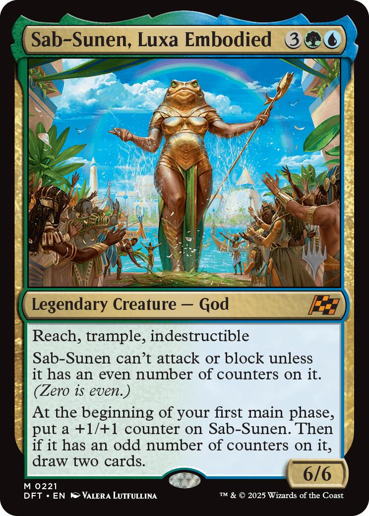 Sab-Sunen, Luxa Embodied [Aetherdrift Promos] | PLUS EV GAMES 