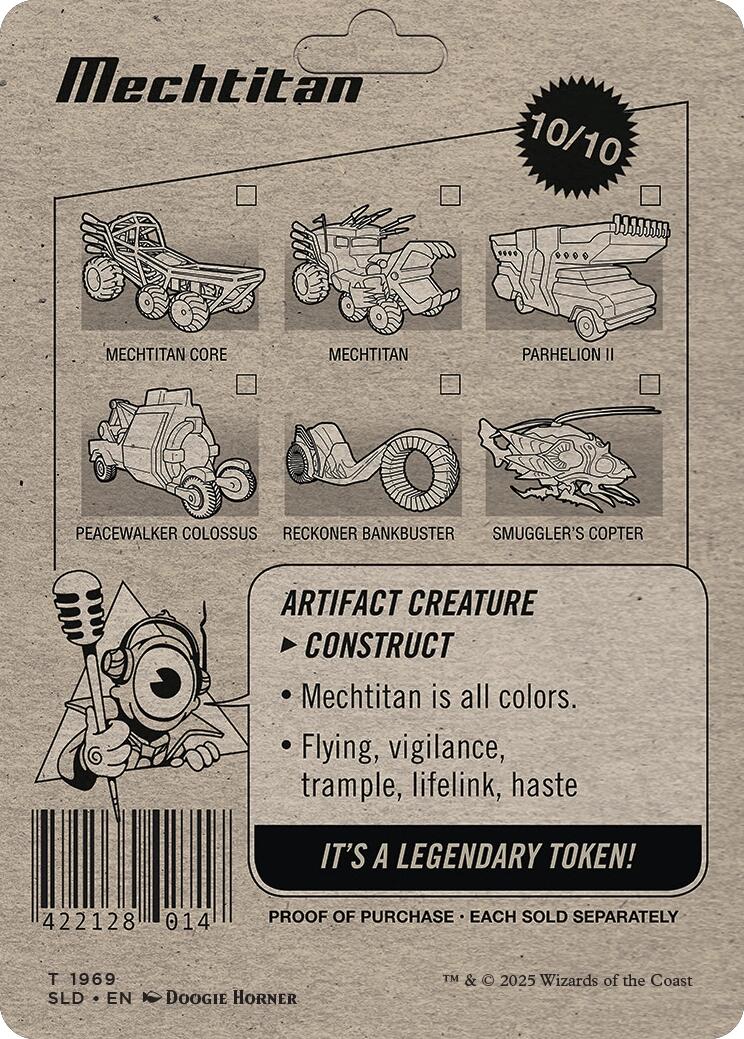 Mechtitan Token [Secret Lair Drop Series] | PLUS EV GAMES 