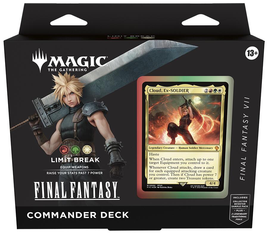 FINAL FANTASY - Commander Deck (Limit Break FINAL FANTASY VII) | PLUS EV GAMES 