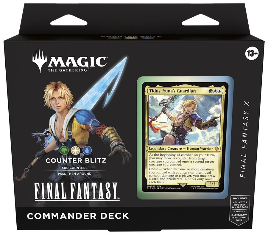 FINAL FANTASY - Commander Deck (Counter Blitz FINAL FANTASY X) | PLUS EV GAMES 