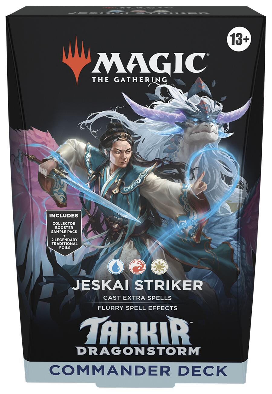 Tarkir: Dragonstorm - Commander Deck (Jeskai Striker) | PLUS EV GAMES 