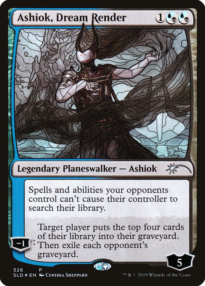 Ashiok, Dream Render (Stained Glass) [Secret Lair Drop Promos] | PLUS EV GAMES 