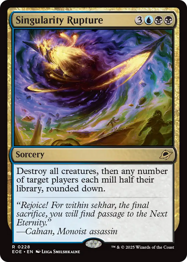 Singularity Rupture [Edge of Eternities] | PLUS EV GAMES 