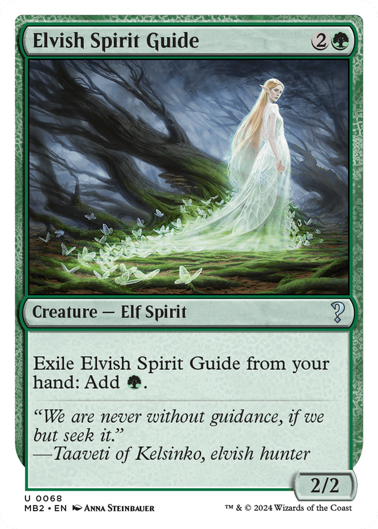 Elvish Spirit Guide (Future Sight) [Mystery Booster 2] | PLUS EV GAMES 