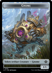 Gnome // Golem Double-Sided Token [The Lost Caverns of Ixalan Tokens] | PLUS EV GAMES 