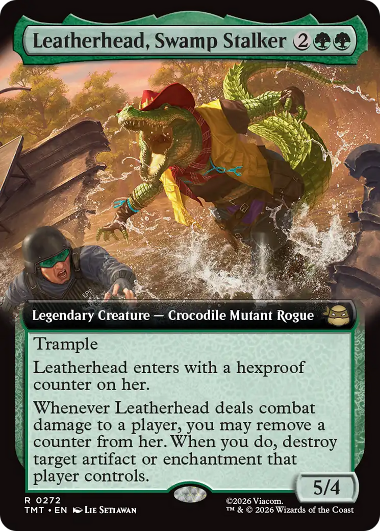 Leatherhead, Swamp Stalker (Extended Art) [Teenage Mutant Ninja Turtles] | PLUS EV GAMES 