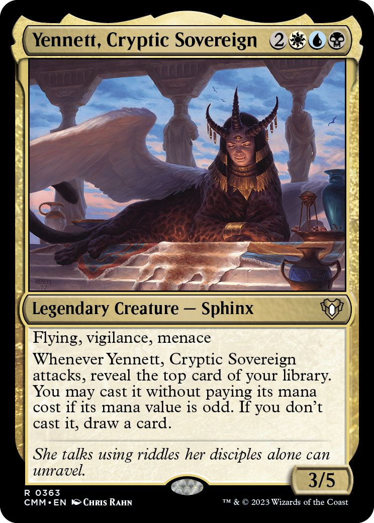 Yennett, Cryptic Sovereign [Commander Masters] | PLUS EV GAMES 