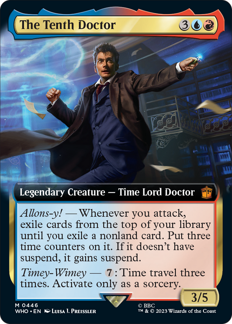 The Tenth Doctor (Extended Art) [Doctor Who] | PLUS EV GAMES 