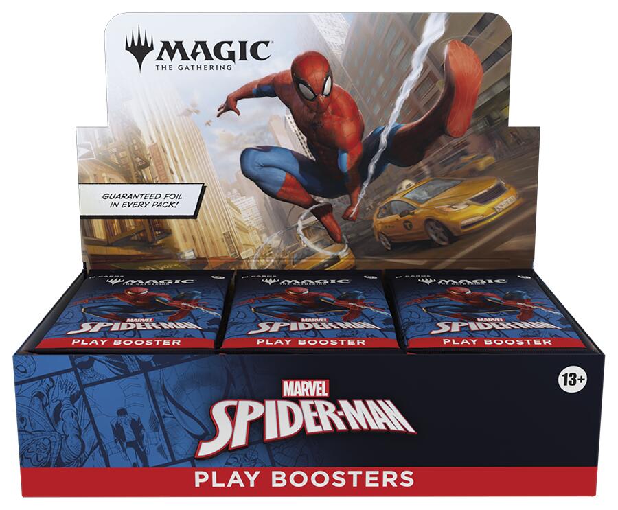 Marvel's Spider-Man - Play Booster Display | PLUS EV GAMES 