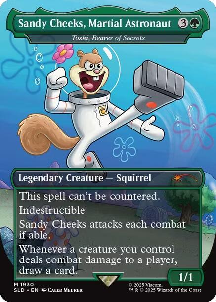 Sandy Cheeks, Martial Astronaut - Toski, Bearer of Secrets [Secret Lair Drop Series] | PLUS EV GAMES 