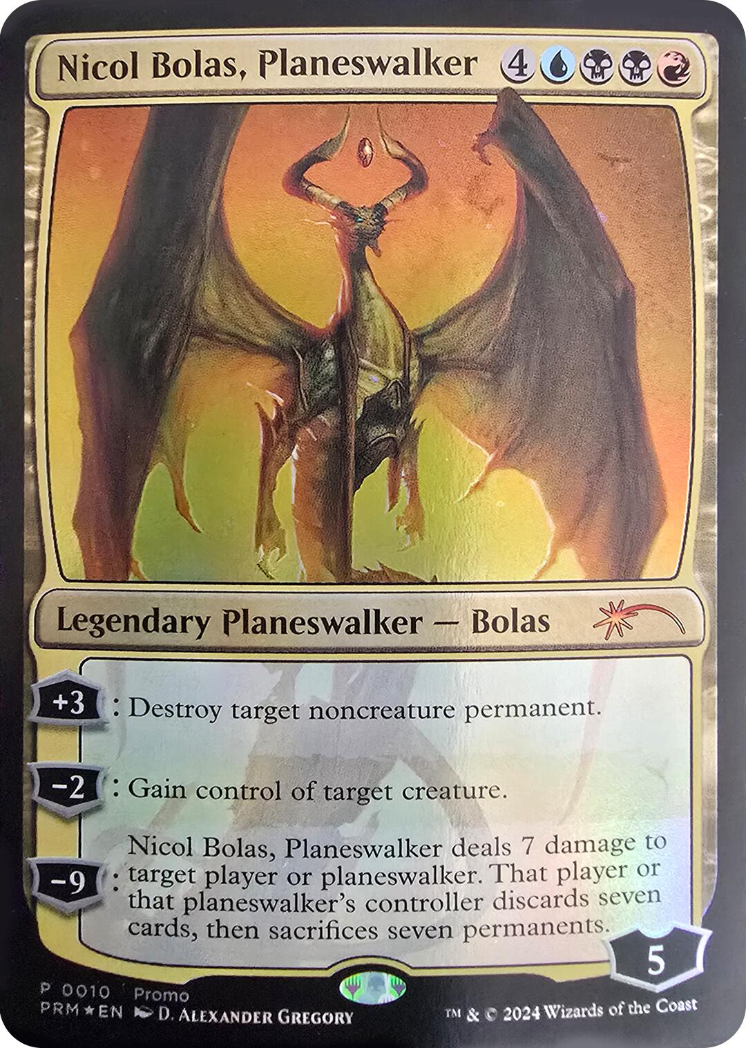 Nicol Bolas, Planeswalker [Media Promos] | PLUS EV GAMES 