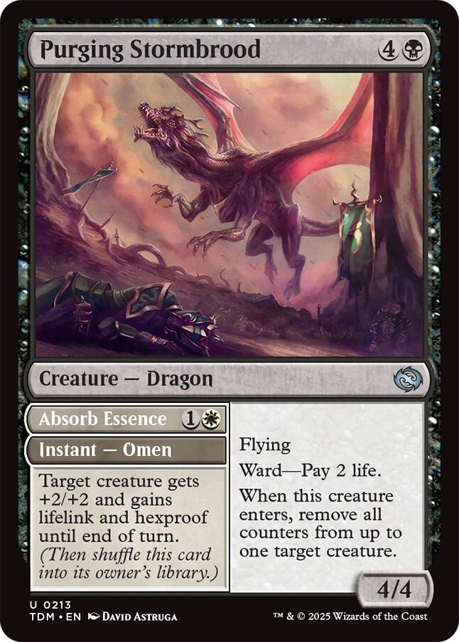 Purging Stormbrood [Tarkir: Dragonstorm] | PLUS EV GAMES 
