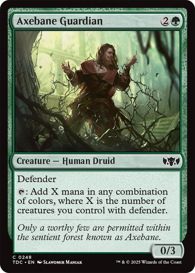 Axebane Guardian [Tarkir: Dragonstorm Commander] | PLUS EV GAMES 