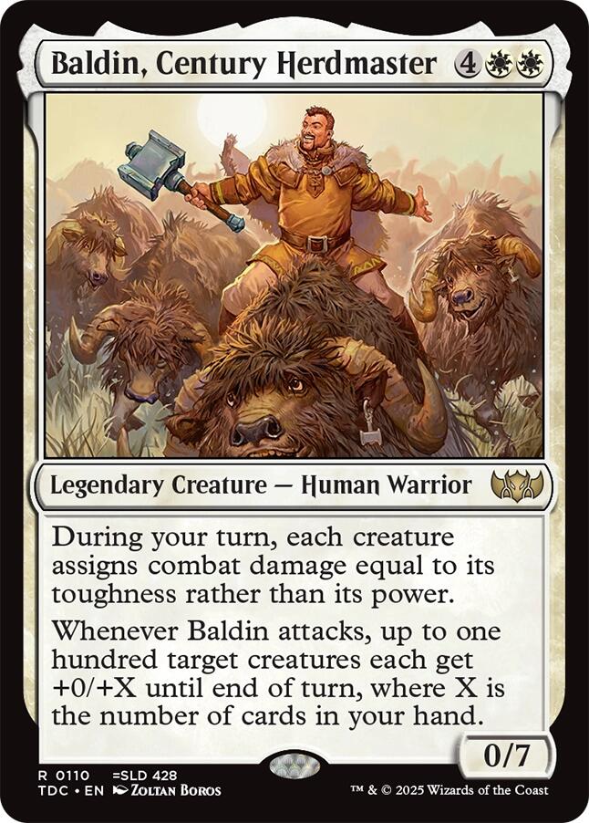 Baldin, Century Herdmaster [Tarkir: Dragonstorm Commander] | PLUS EV GAMES 