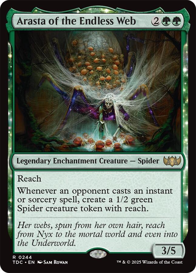 Arasta of the Endless Web [Tarkir: Dragonstorm Commander] | PLUS EV GAMES 