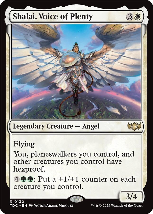 Shalai, Voice of Plenty [Tarkir: Dragonstorm Commander] | PLUS EV GAMES 