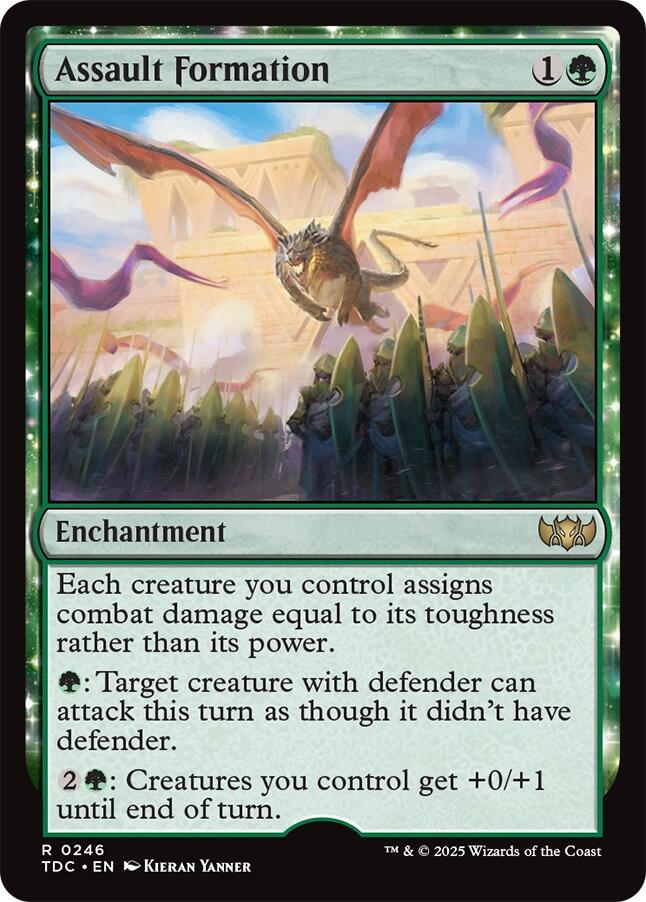 Assault Formation [Tarkir: Dragonstorm Commander] | PLUS EV GAMES 