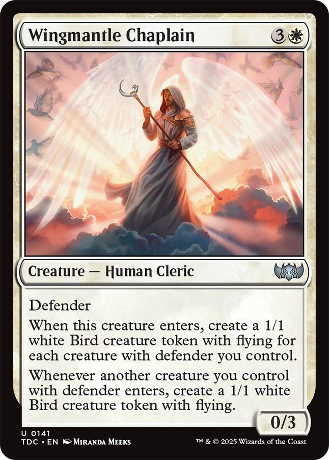 Wingmantle Chaplain [Tarkir: Dragonstorm Commander] | PLUS EV GAMES 