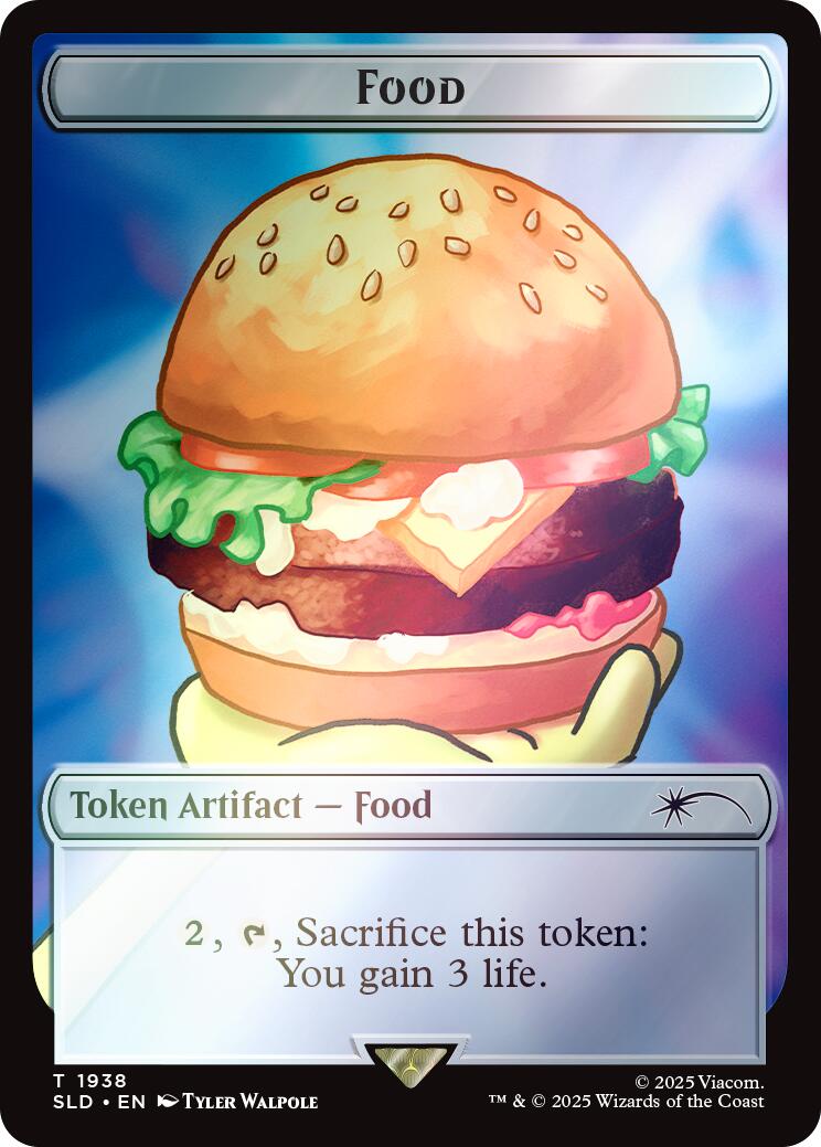 Food Token (1938) (Rainbow Foil) [Secret Lair Drop Series] | PLUS EV GAMES 