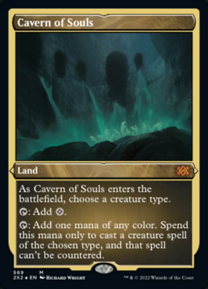 Cavern of Souls (Foil Etched) [Double Masters 2022] | PLUS EV GAMES 