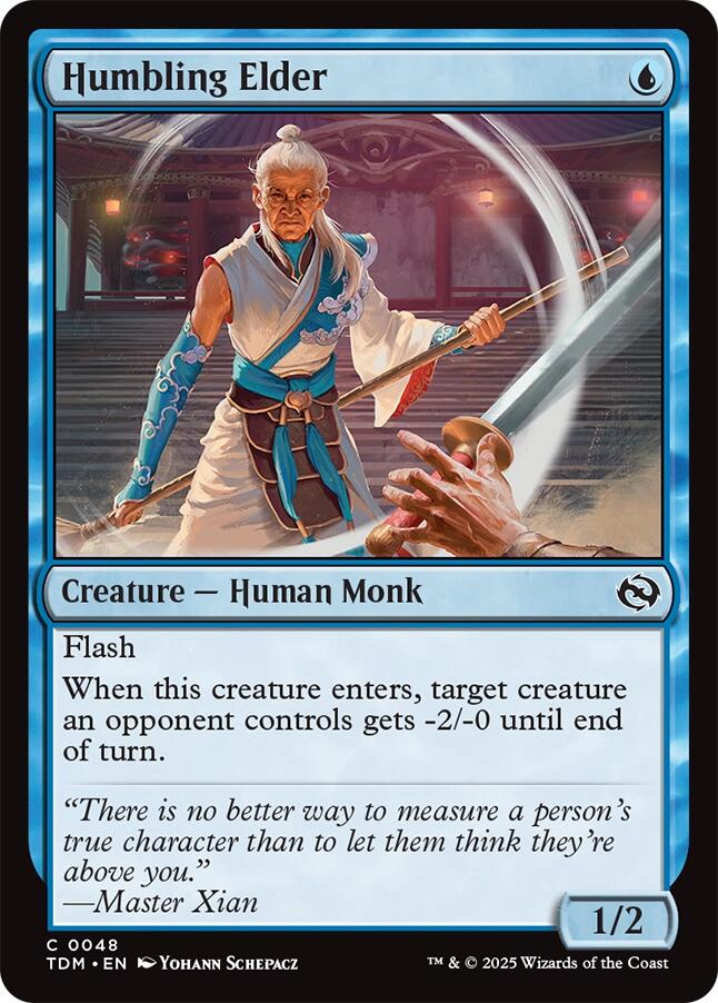 Humbling Elder [Tarkir: Dragonstorm] | PLUS EV GAMES 
