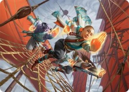 Aligned Heart Art Card (52/54) [Tarkir: Dragonstorm Art Series] | PLUS EV GAMES 